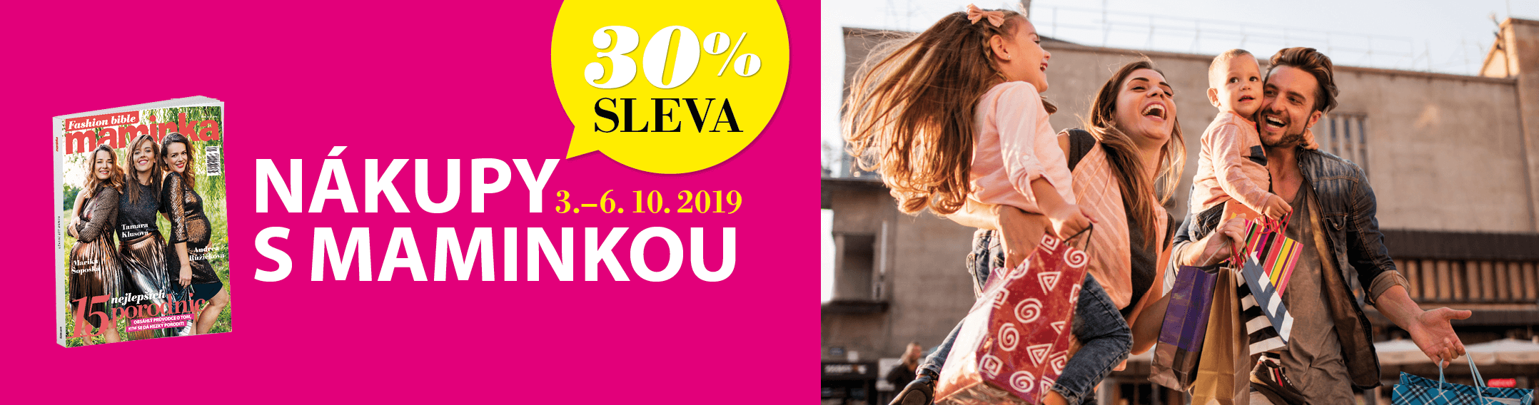 Nákupy s maminkou 2019