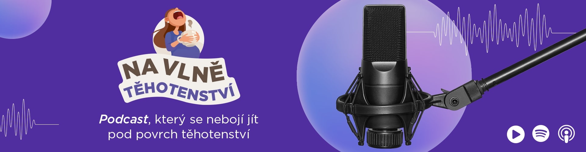 Na vlně těhotenství banner