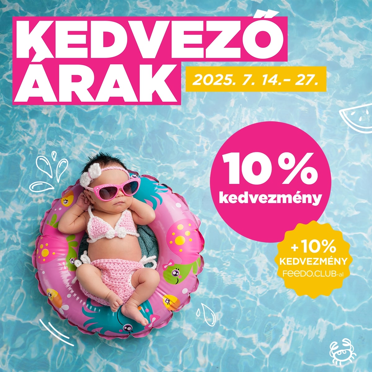 Feedo nyári banner mobil