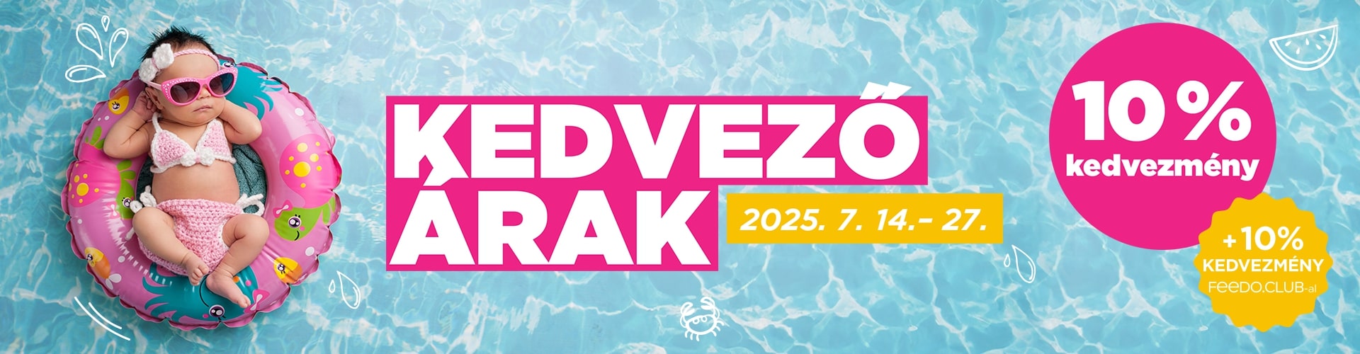 Feedo nyári banner