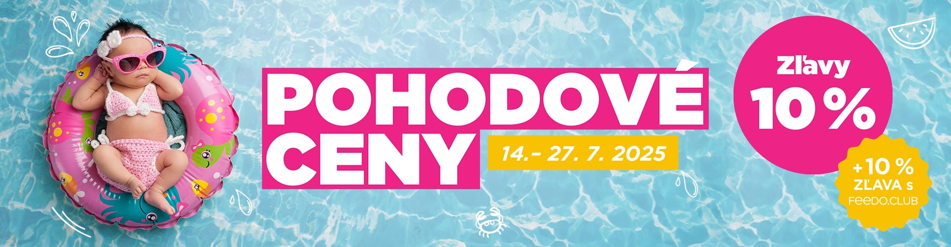 Feedo letný banner